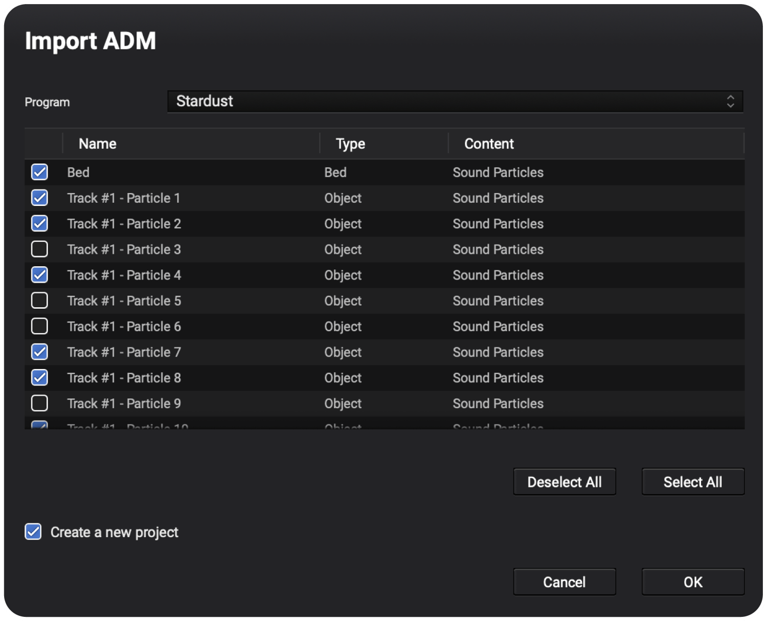 How to Export ADM Files with Sound Particles 3