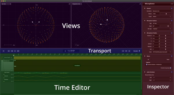 Sound Particles Project View