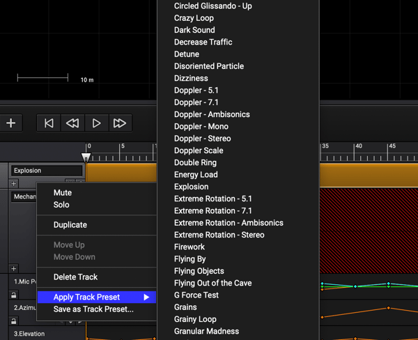 Sound Particles Presets