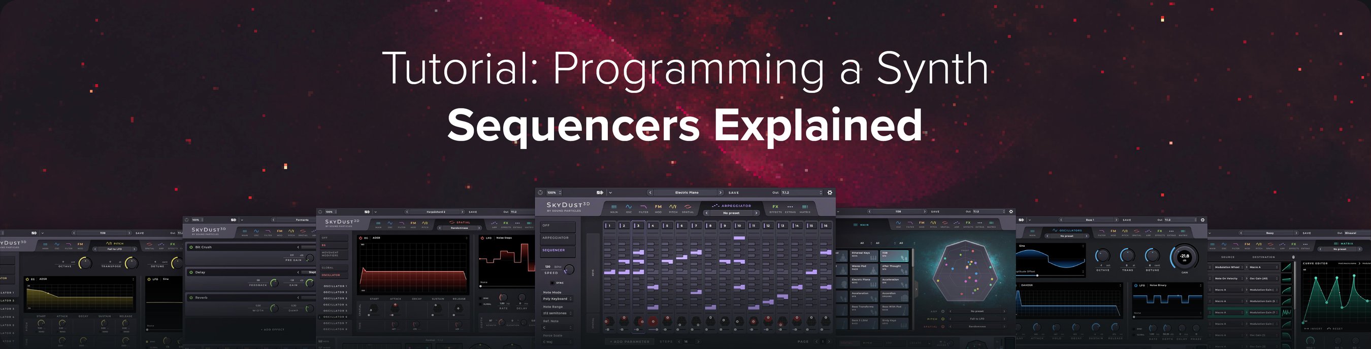 Tutorial: Programming a Synth Sequencers Explained 6/12