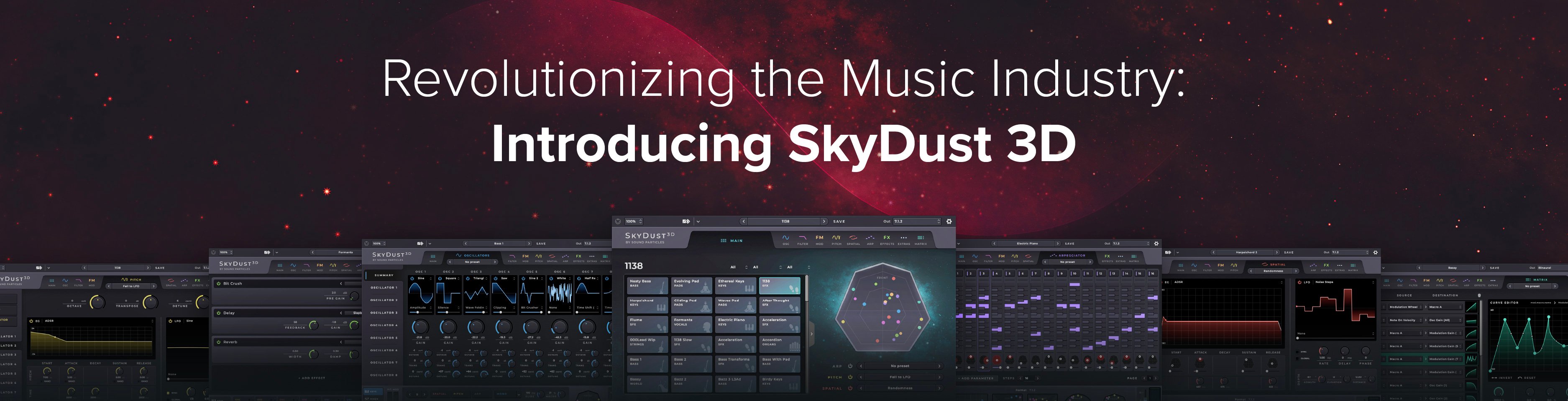 Revolutionizing the Music Industry: Introducing SkyDust 3D